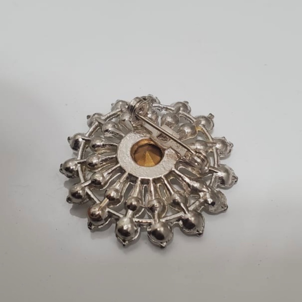 Liz claiborne  Rhinestone Brooch 🌴 - Picture 7 of 9